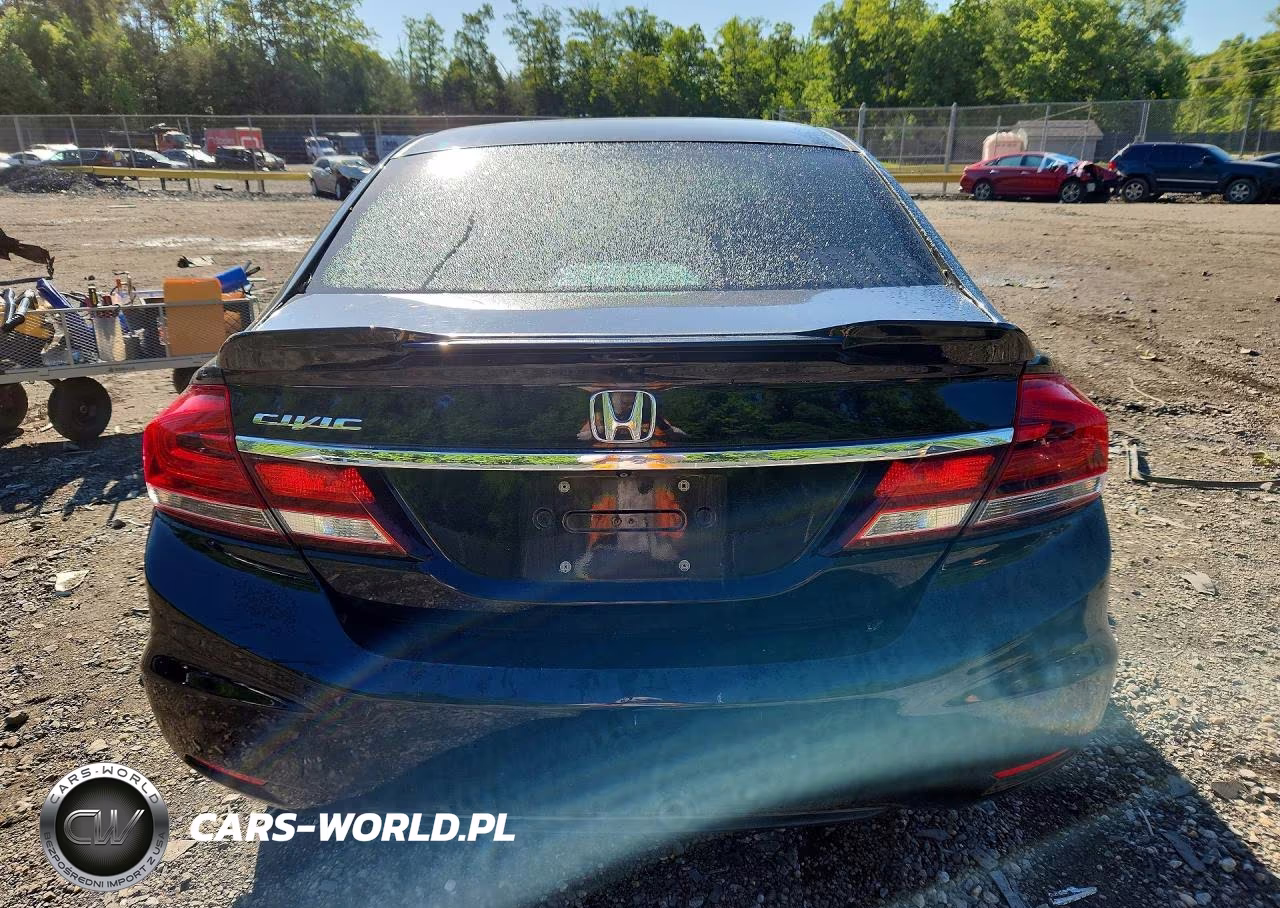 2013 Honda Civic Lx VIN:2HGFB2F57DH301192 - 6