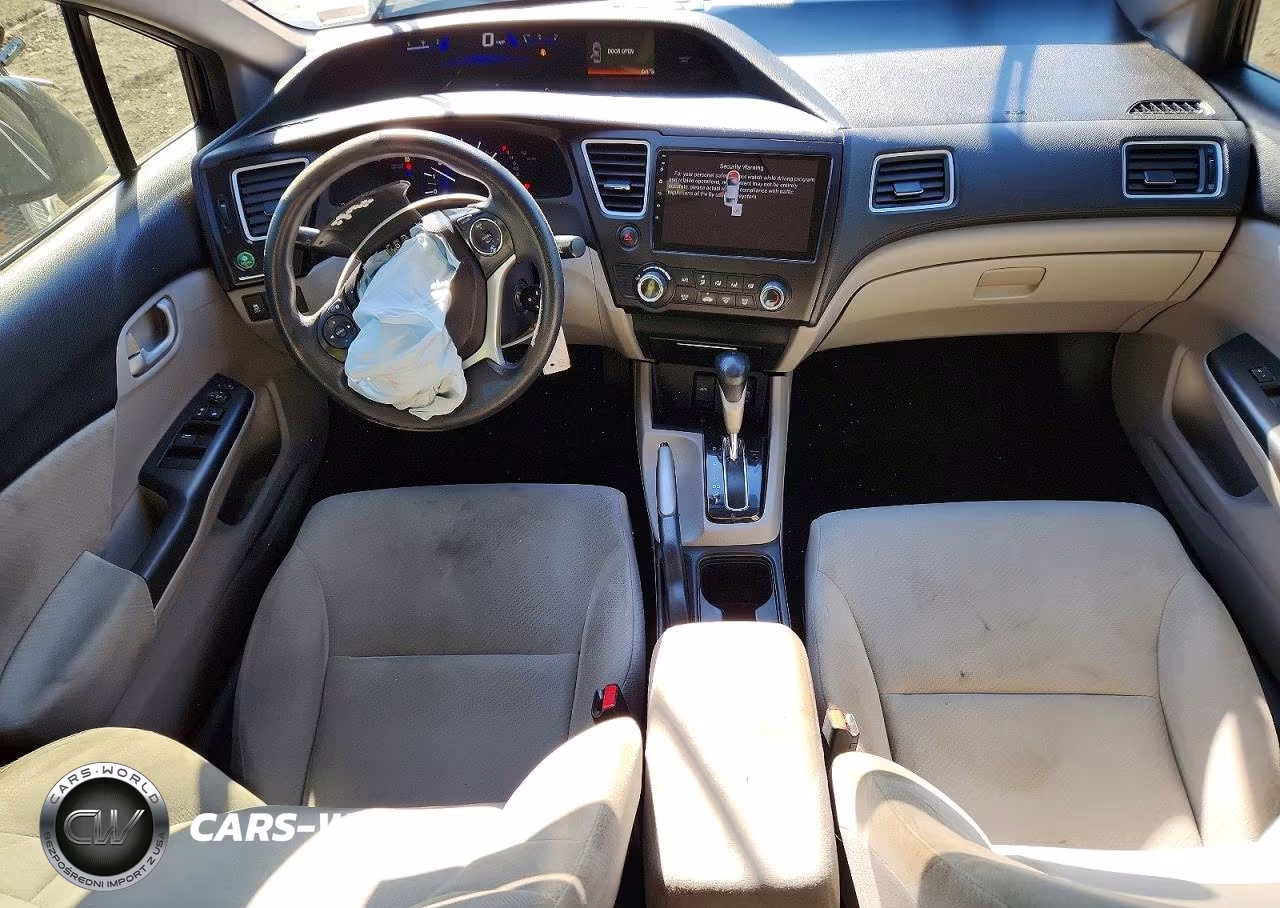 2013 Honda Civic Lx VIN:2HGFB2F57DH301192 - 8