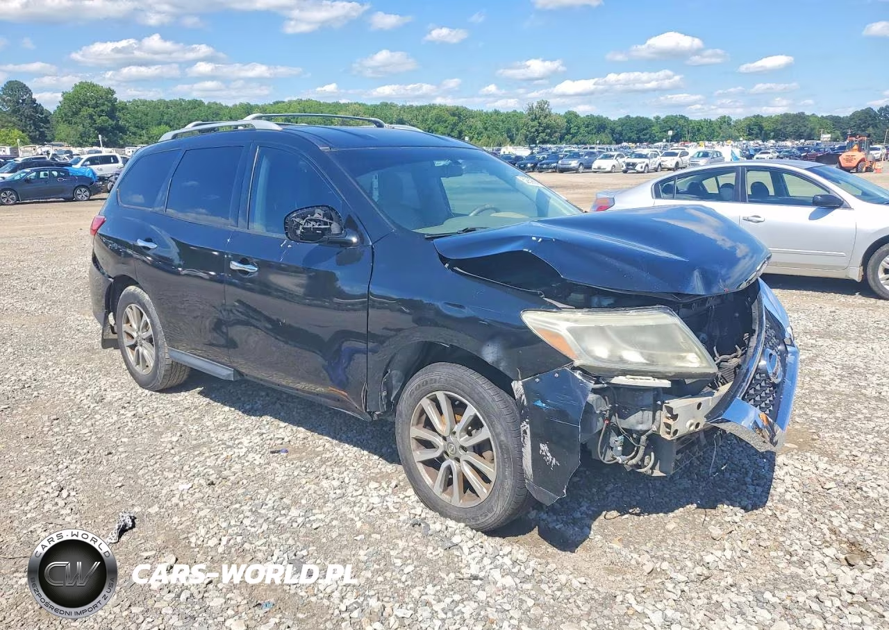 2013 Nissan Pathfinder S VIN:5N1AR2MN9DC606487 - 4