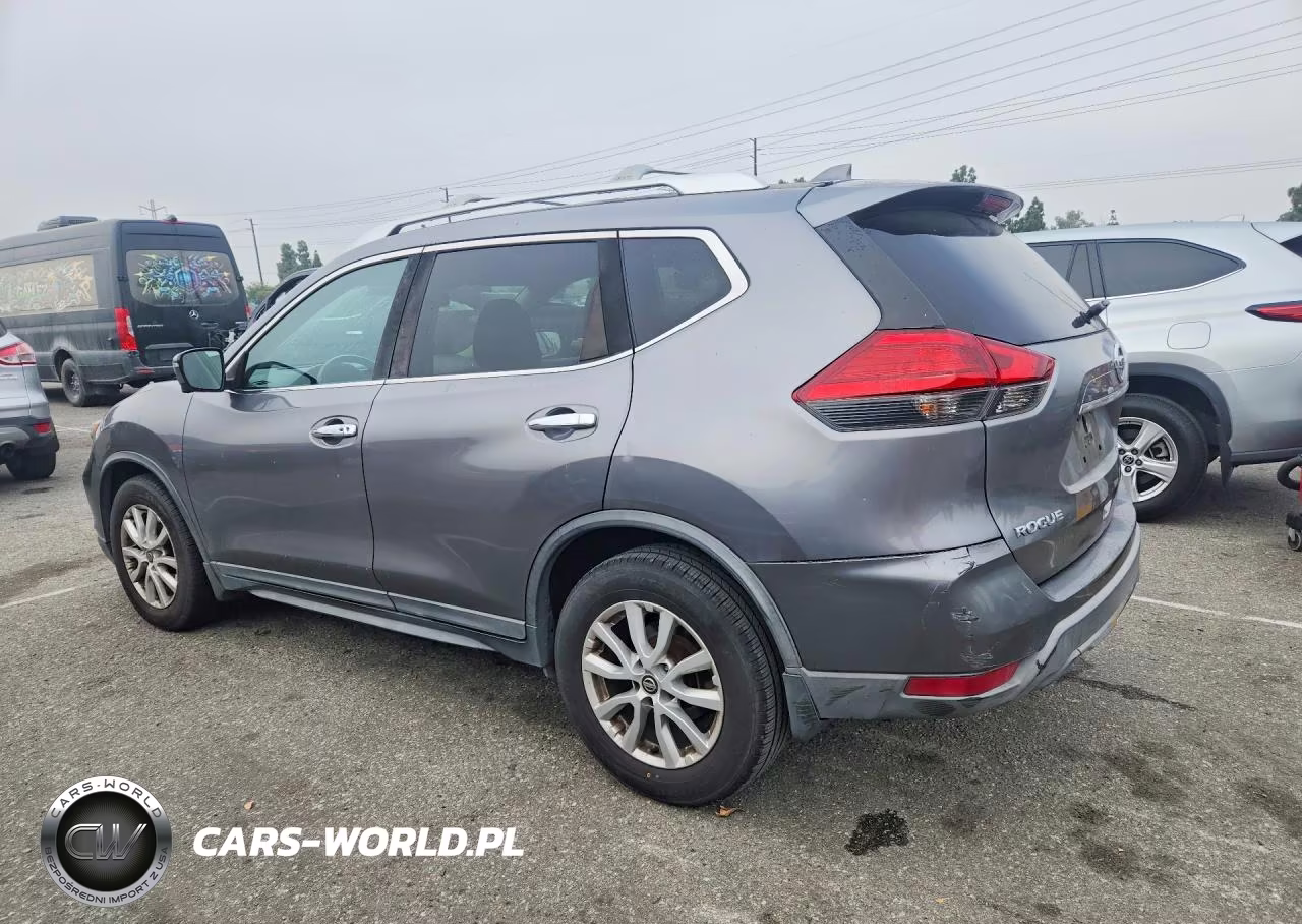 2017 Nissan Rogue Sv VIN:KNMAT2MT1HP535918 - 2