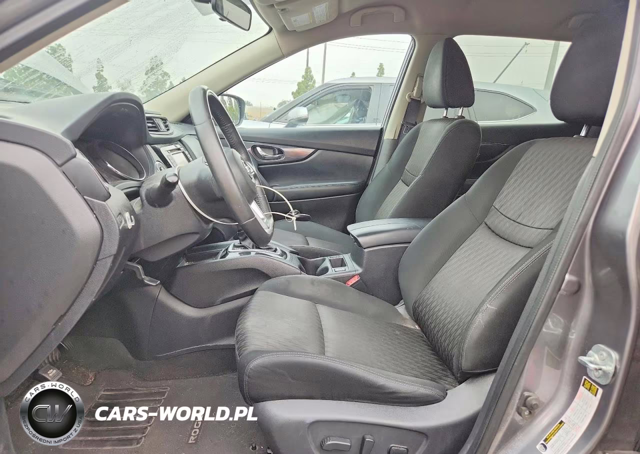 2017 Nissan Rogue Sv VIN:KNMAT2MT1HP535918 - 7