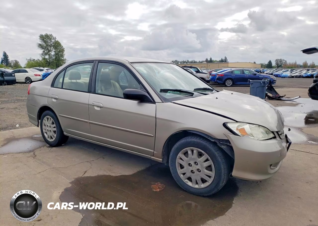 2004 Honda Civic VIN:JHMES16514S000302 - 4