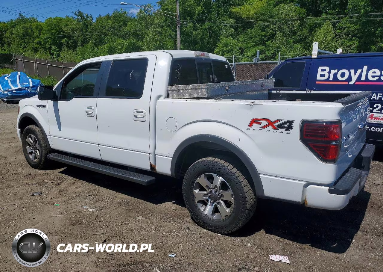 2013 Ford F150 Supercrew VIN:1FTFW1EF3DKE26173 - 2