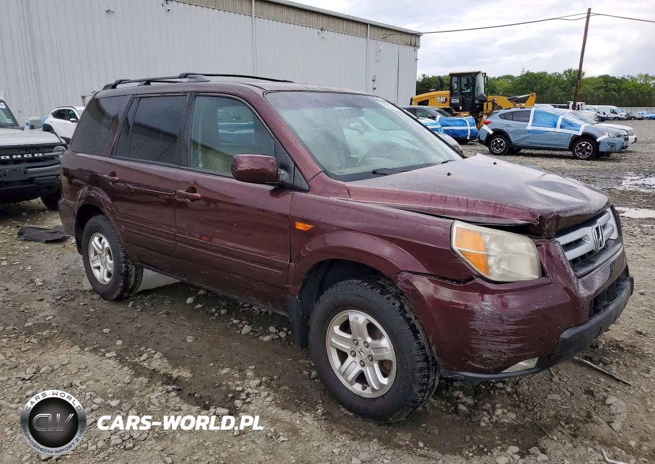 2008 Honda Pilot Vp VIN:5FNYF18238B038056 - 4