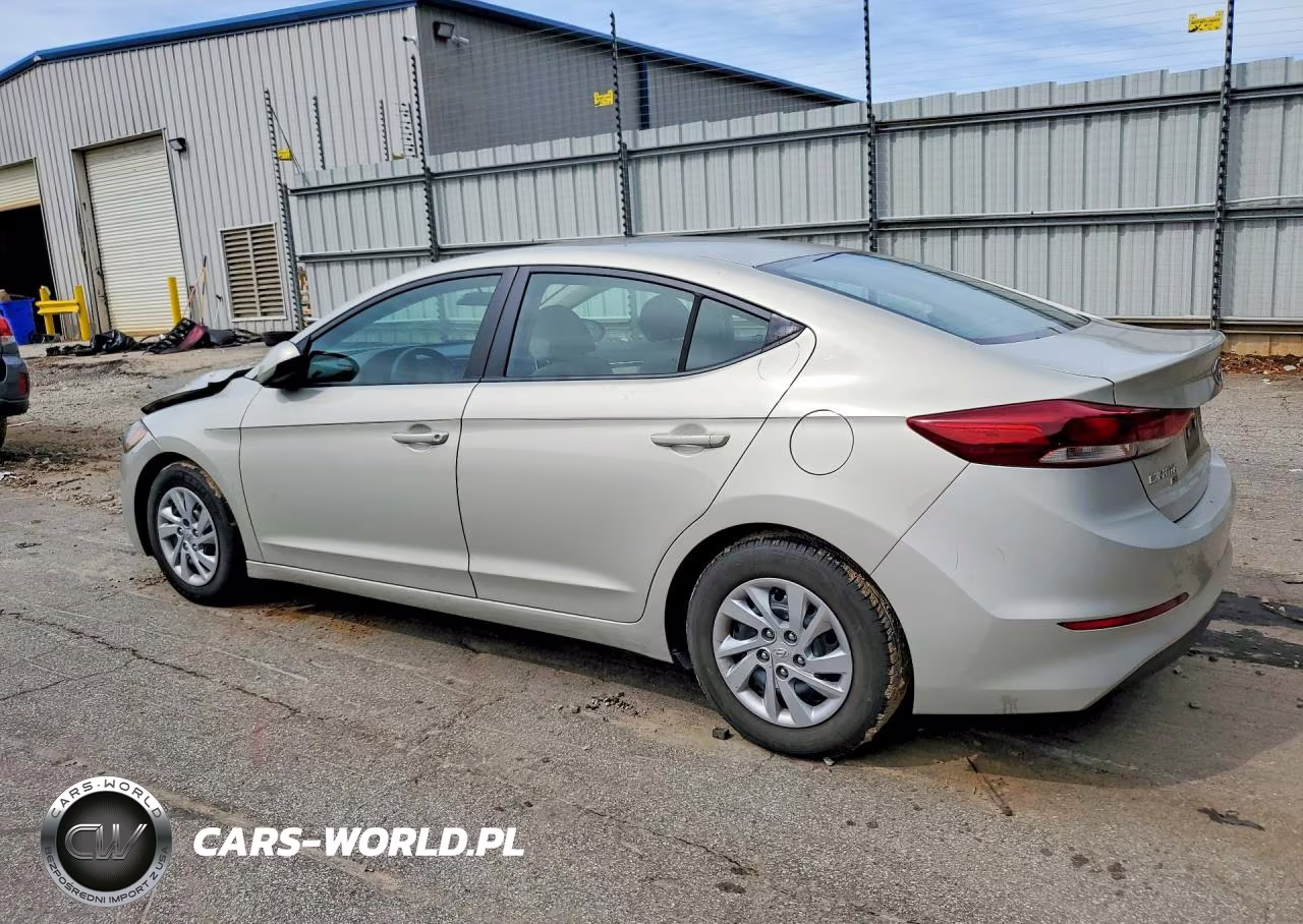 2018 Hyundai Elantra Se VIN:KMHD74LF6JU666340 - 2