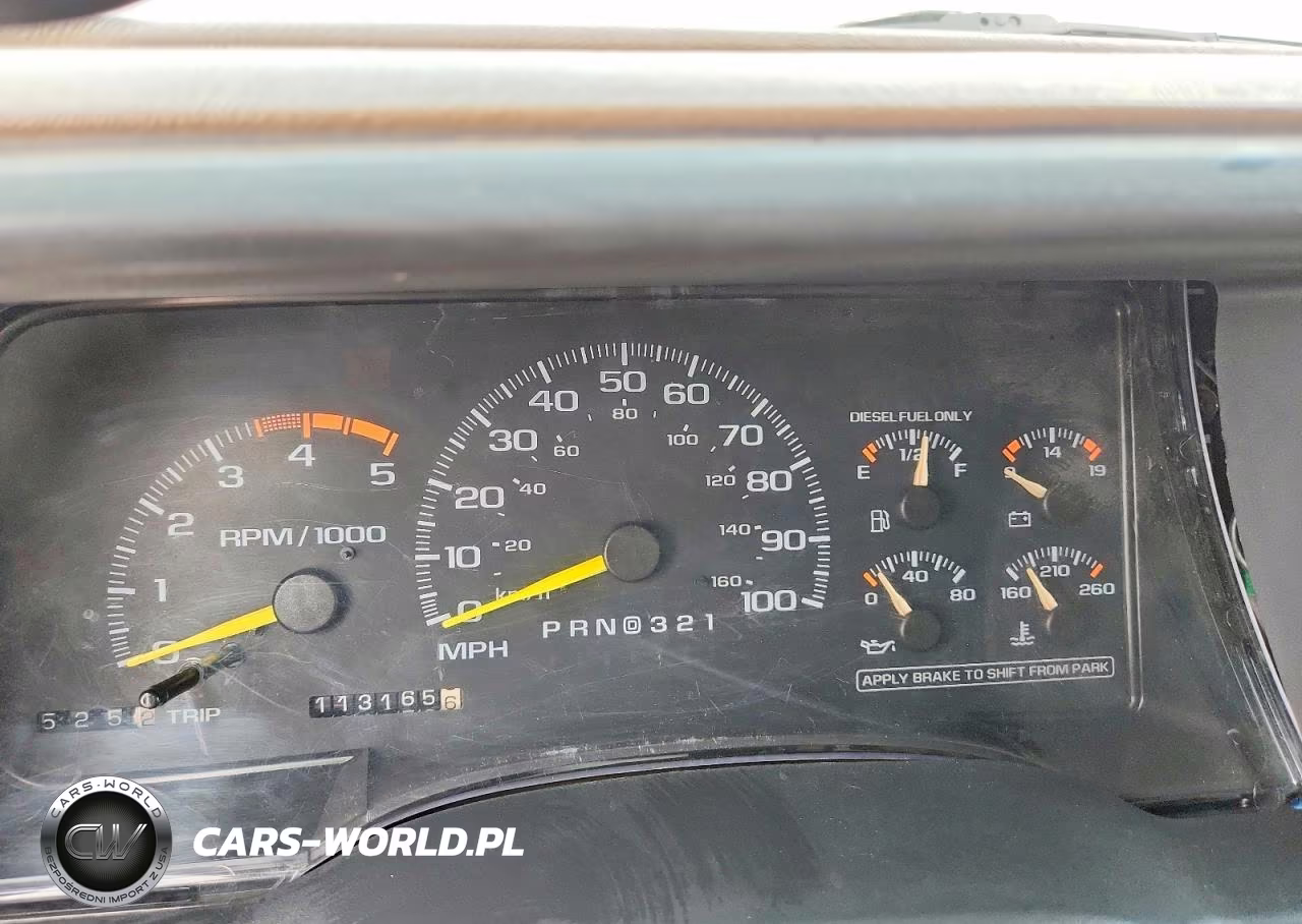 1995 Chevrolet Suburban K2500 VIN:1GNGK26F2SJ342392 - 9