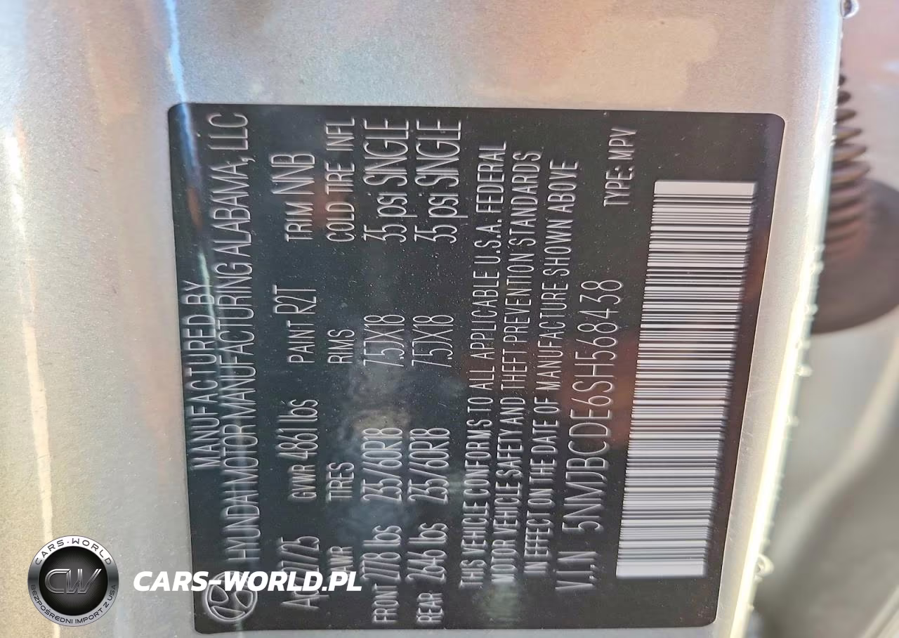 2025 Hyundai Tucson Sel VIN:5NMJBCDE6SH568438 - 13