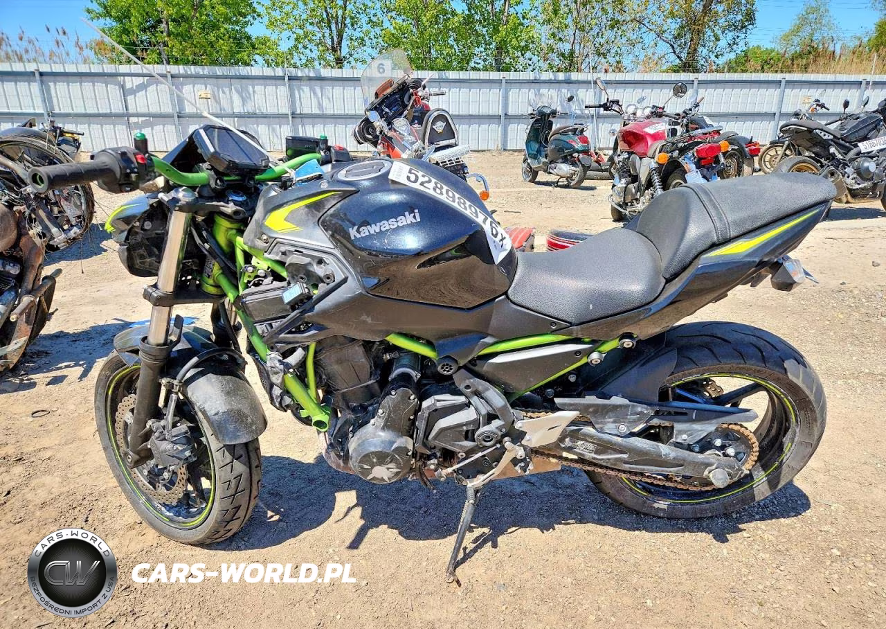 2022 Kawasaki Er650 L VIN:ML5EREL16NDA49925 - 3