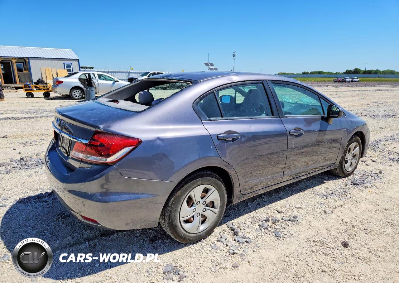 2014 Honda Civic Lx VIN:19XFB2F52EE021157 - 3