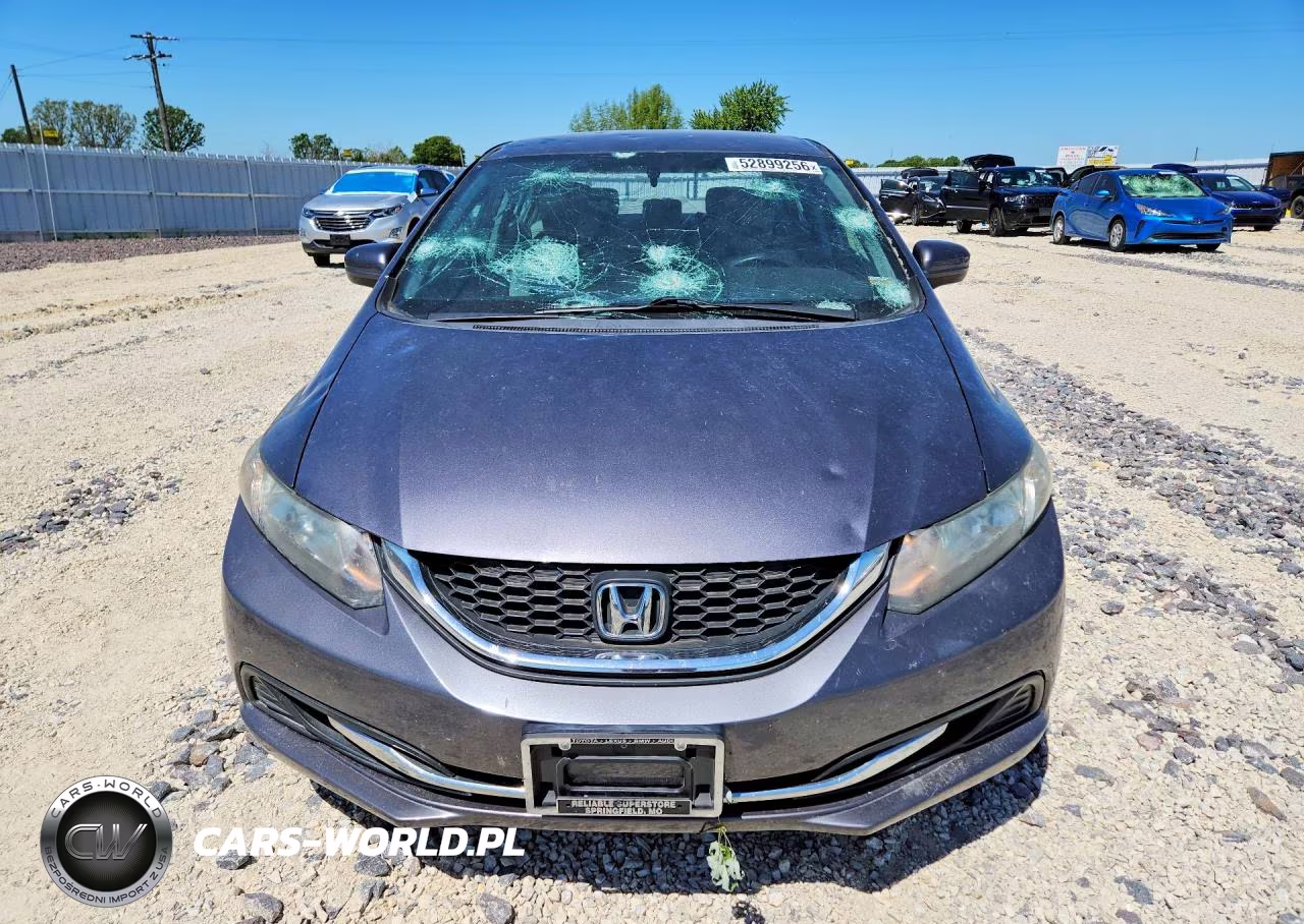 2014 Honda Civic Lx VIN:19XFB2F52EE021157 - 5