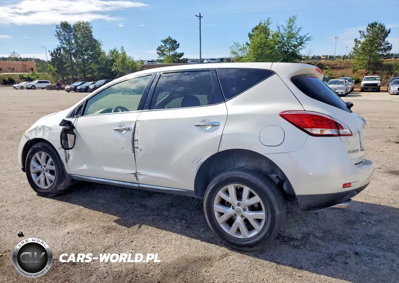 2012 Nissan Murano S VIN:JN8AZ1MU9CW122018 - 2