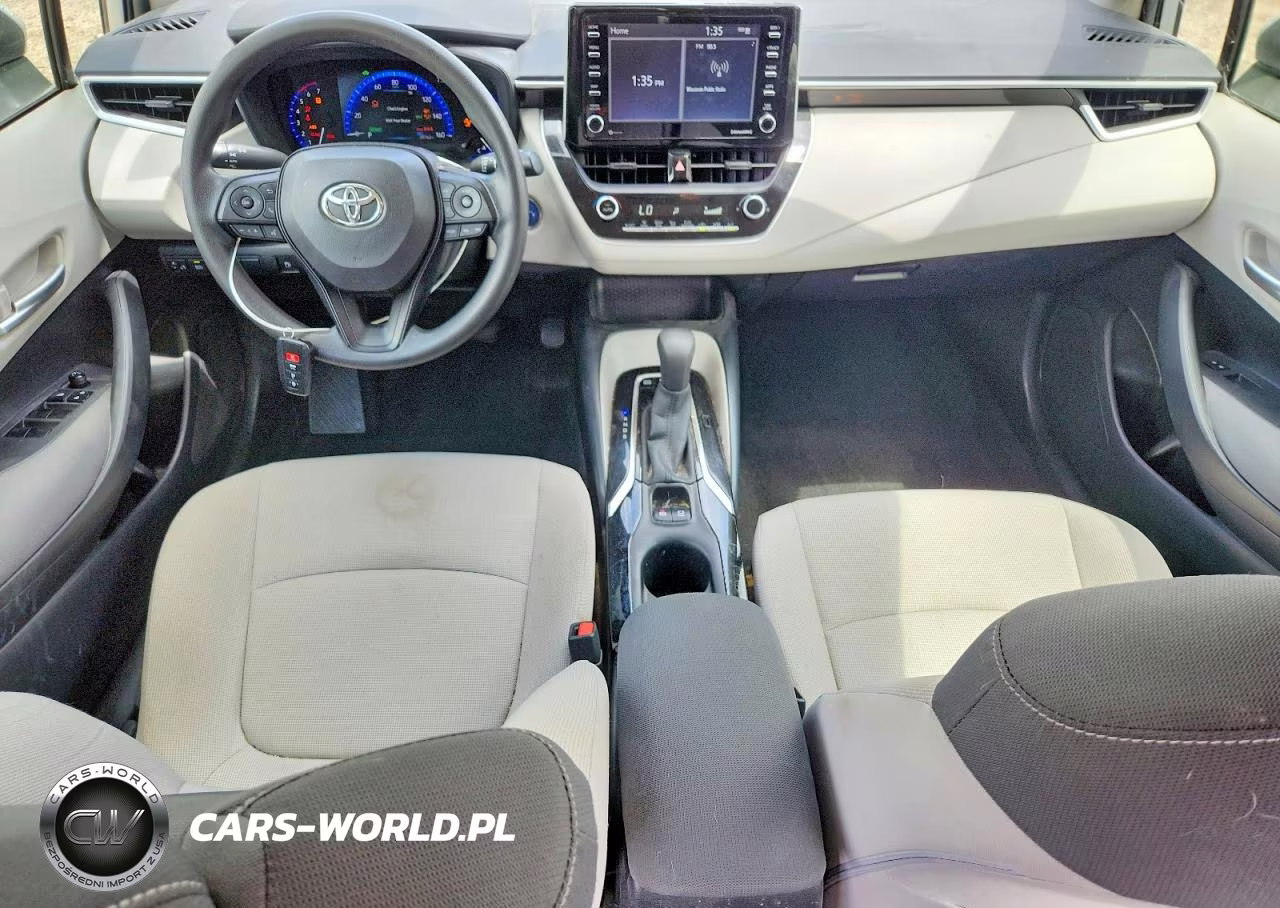 2021 Toyota Corolla Le VIN:JTDEAMDE2MJ013395 - 8