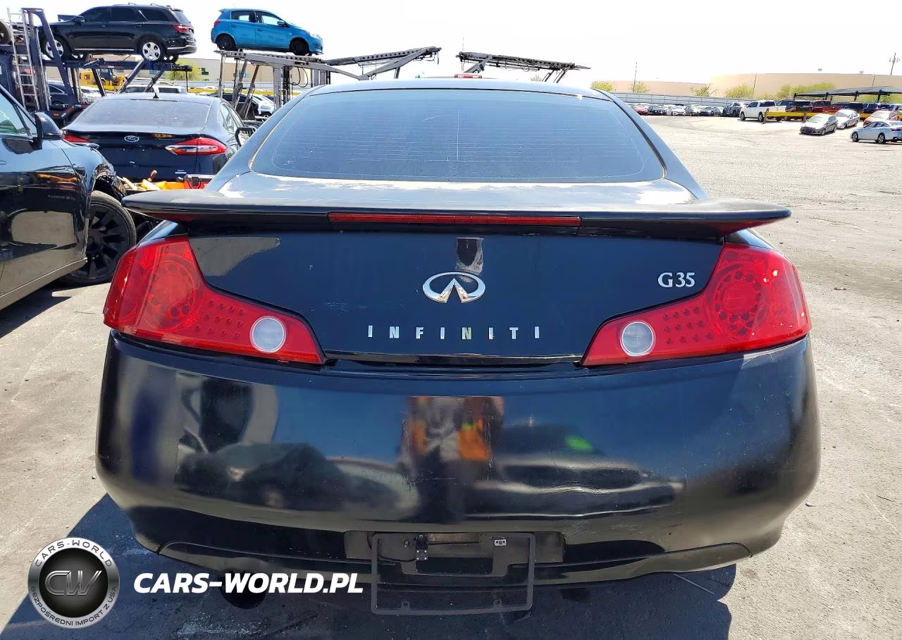 2006 Infiniti G35 Base VIN:JNKCV54E66M707119 - 6