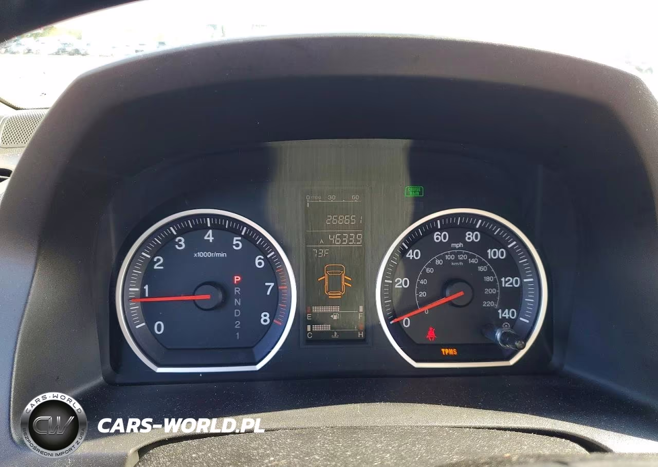 2007 Honda Cr-V Exl VIN:5J6RE48747L009854 - 9