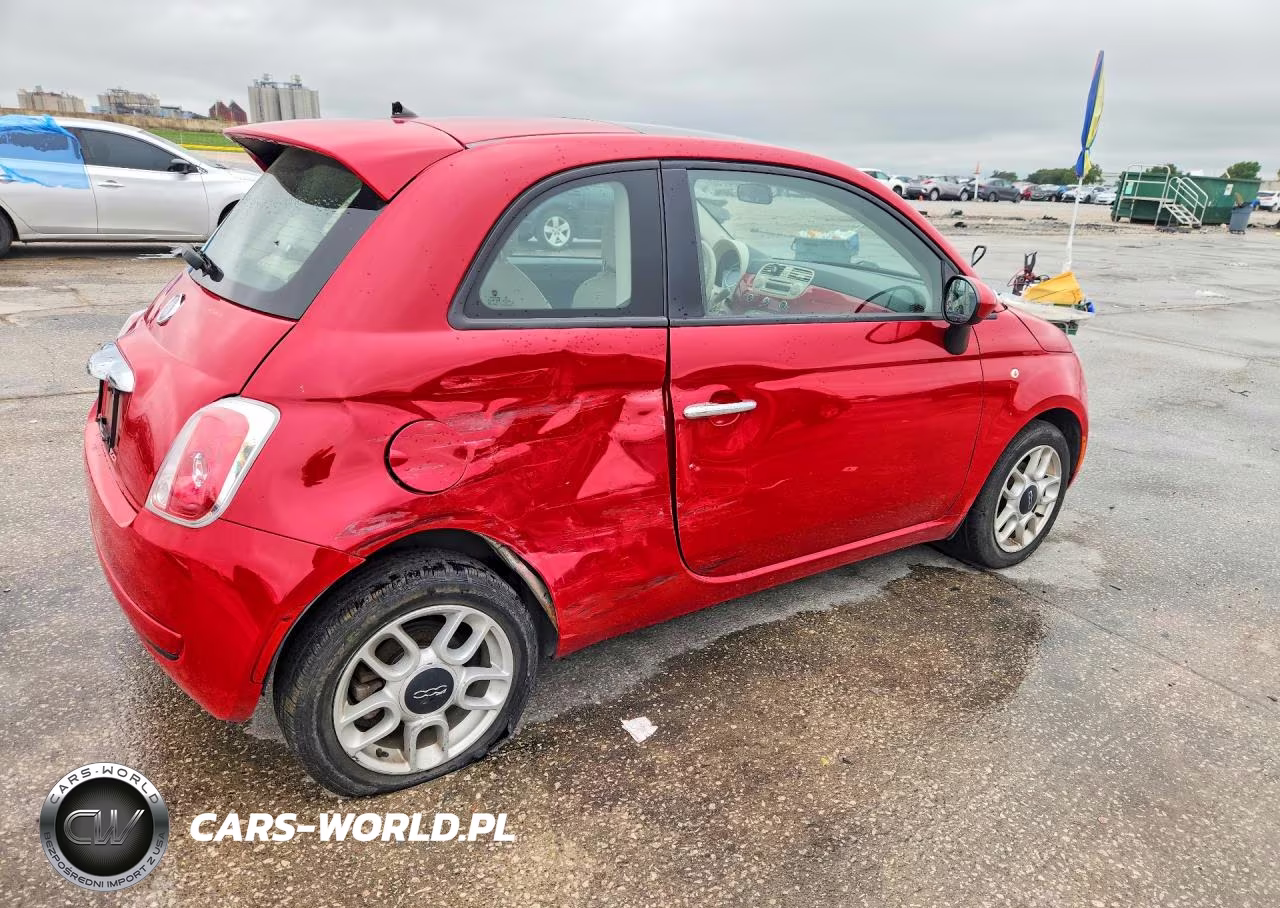 2015 Fiat 500 Pop VIN:3C3CFFAR2FT508434 - 3