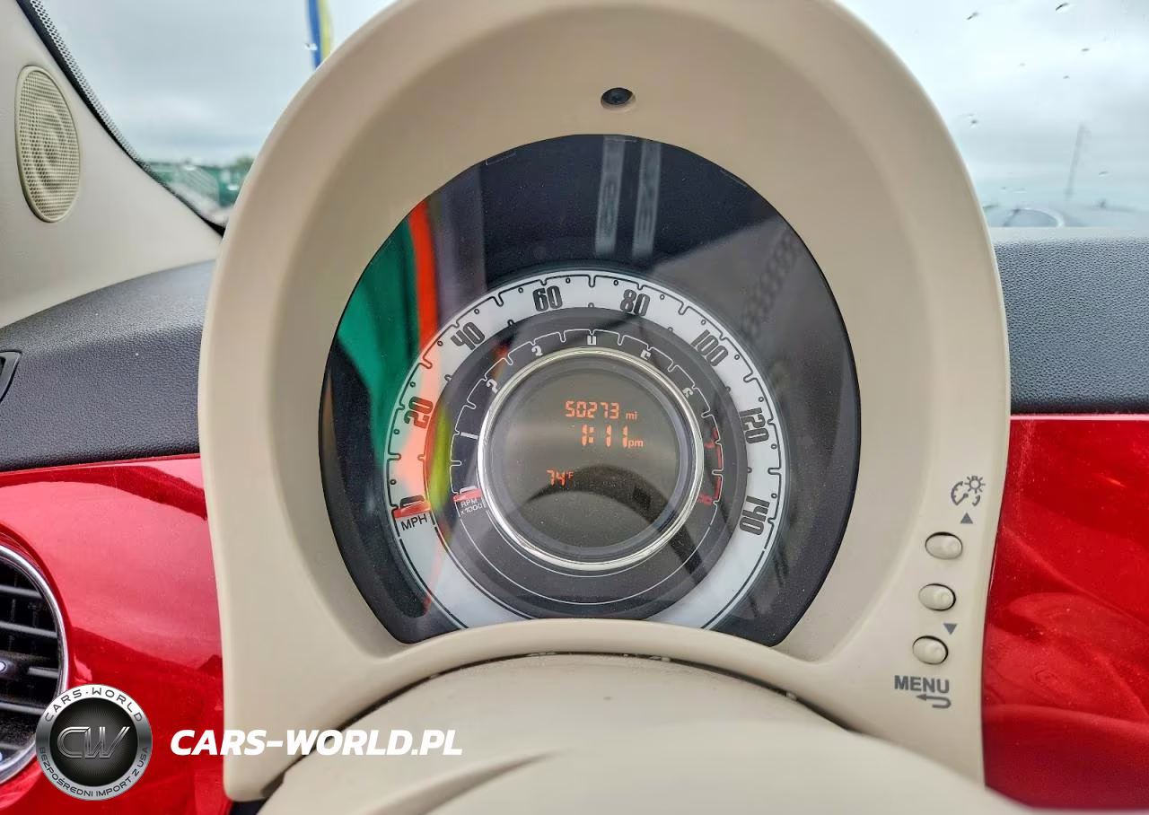 2015 Fiat 500 Pop VIN:3C3CFFAR2FT508434 - 9