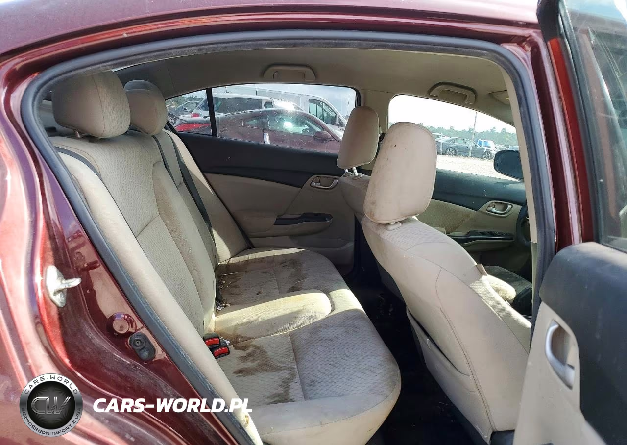 2015 Honda Civic Lx VIN:19XFB2F54FE107068 - 10
