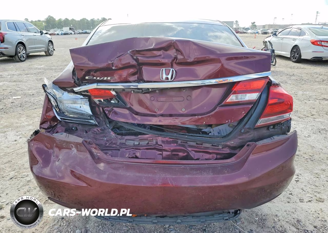 2015 Honda Civic Lx VIN:19XFB2F54FE107068 - 6