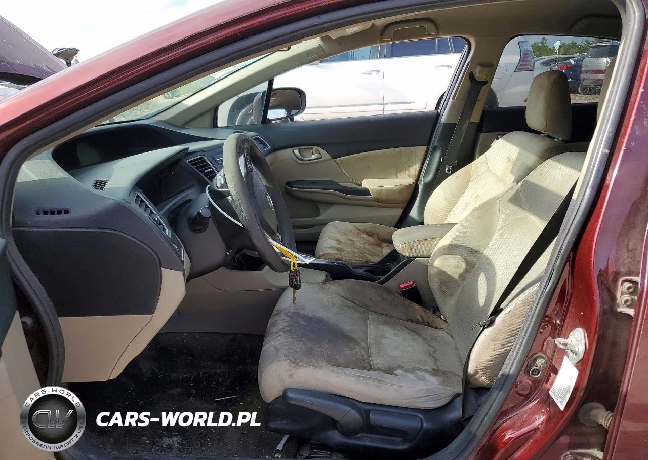 2015 Honda Civic Lx VIN:19XFB2F54FE107068 - 7