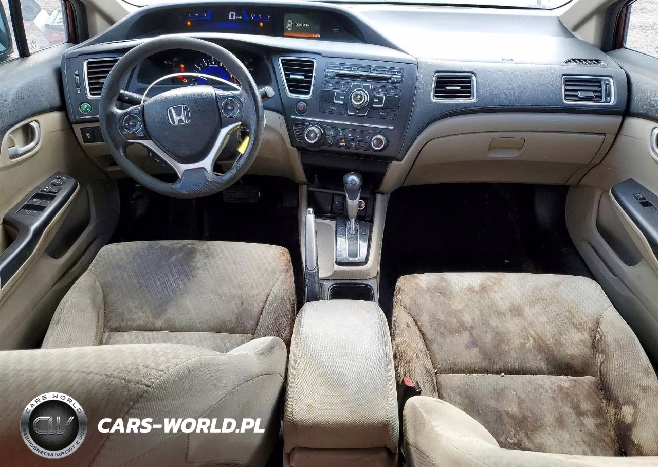 2015 Honda Civic Lx VIN:19XFB2F54FE107068 - 8