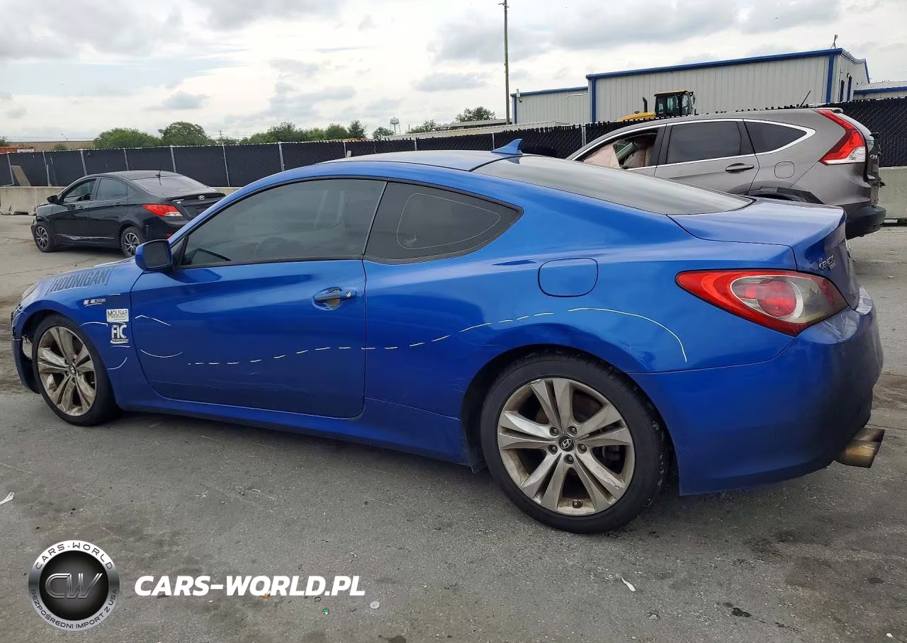 2010 Hyundai Genesis Coupe 2.0T VIN:KMHHT6KD4AU039273 - 2