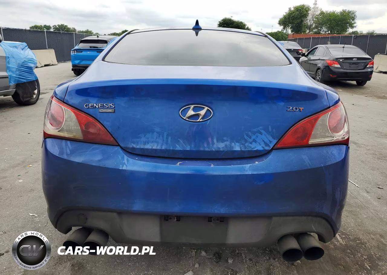 2010 Hyundai Genesis Coupe 2.0T VIN:KMHHT6KD4AU039273 - 6