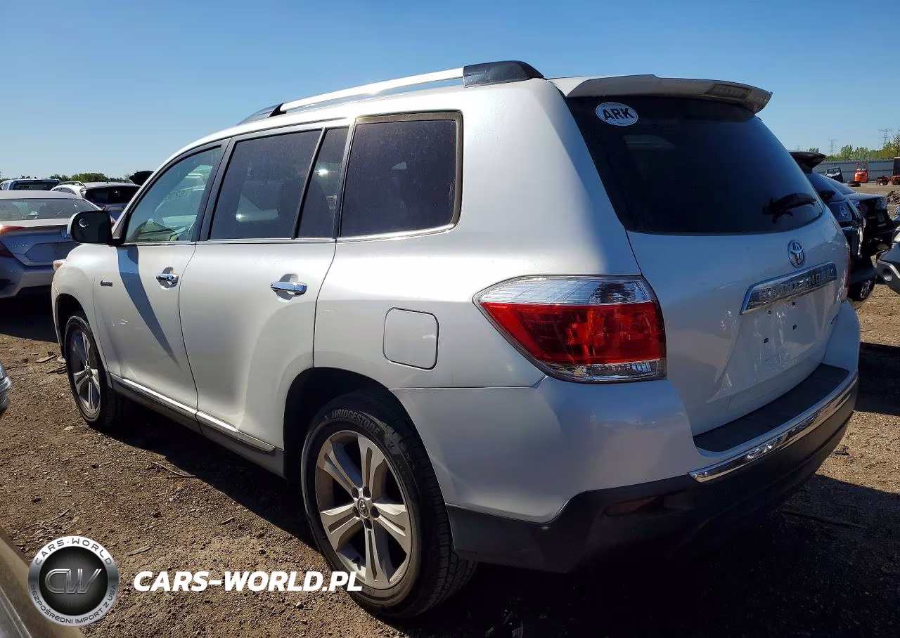 2013 Toyota Highlander Limited VIN:5TDDK3EH6DS233850 - 2