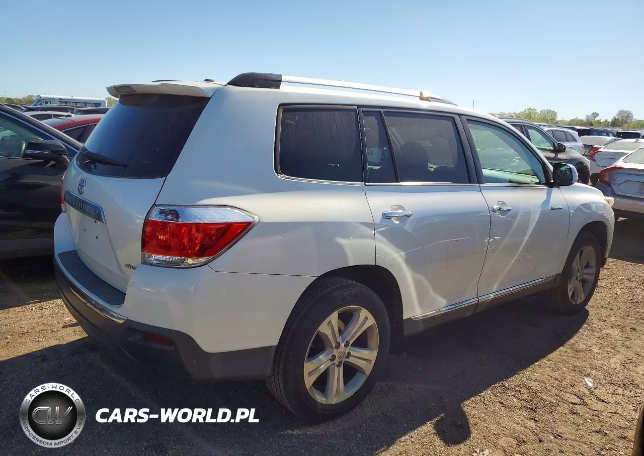 2013 Toyota Highlander Limited VIN:5TDDK3EH6DS233850 - 3