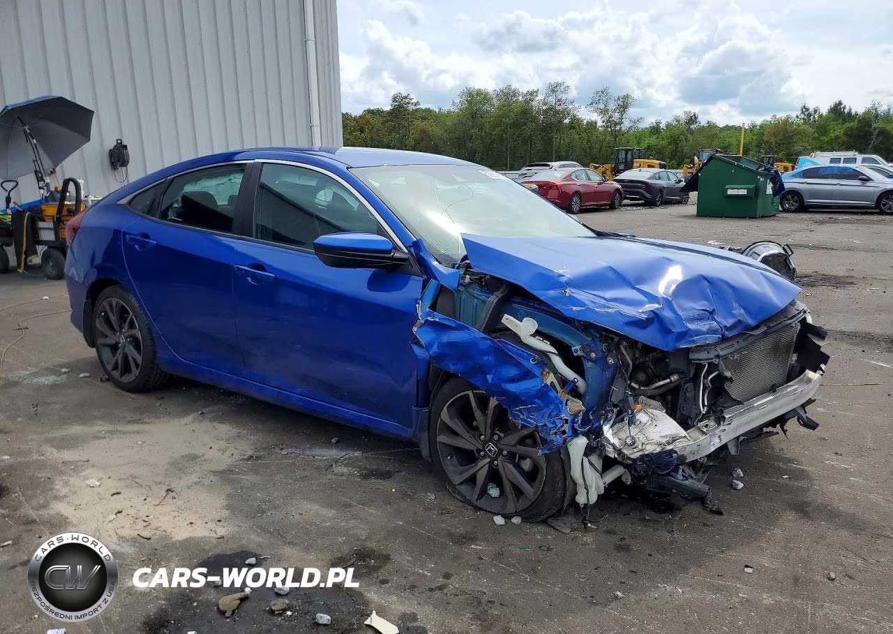 2020 Honda Civic VIN:2HGFC2F88LH572686 - 4