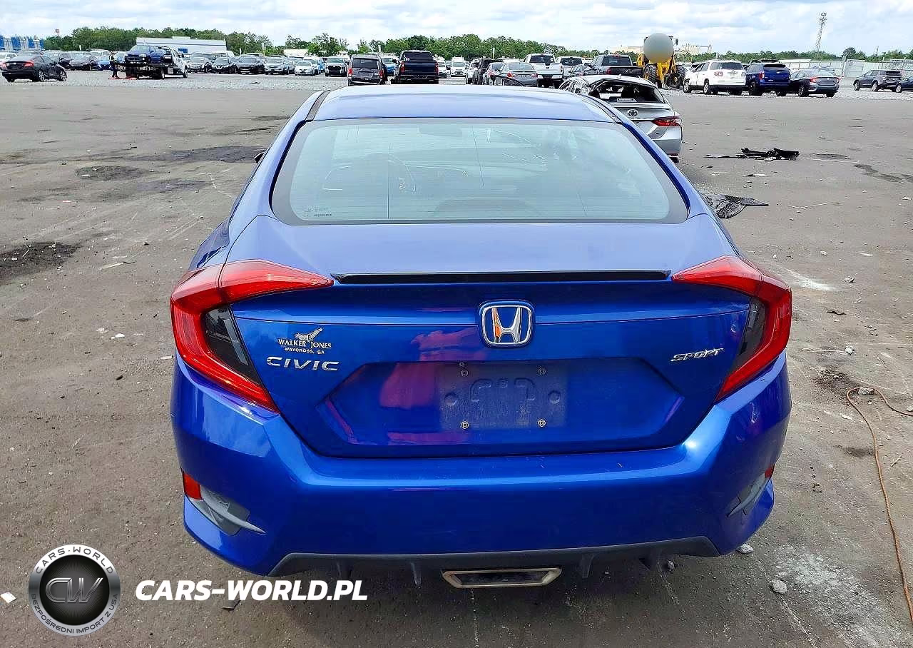 2020 Honda Civic VIN:2HGFC2F88LH572686 - 6