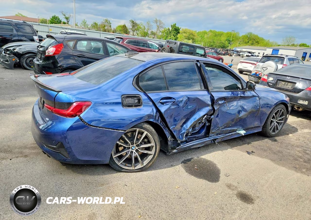2021 BMW 330Xi VIN:3MW5R7J06M8B84887 - 3