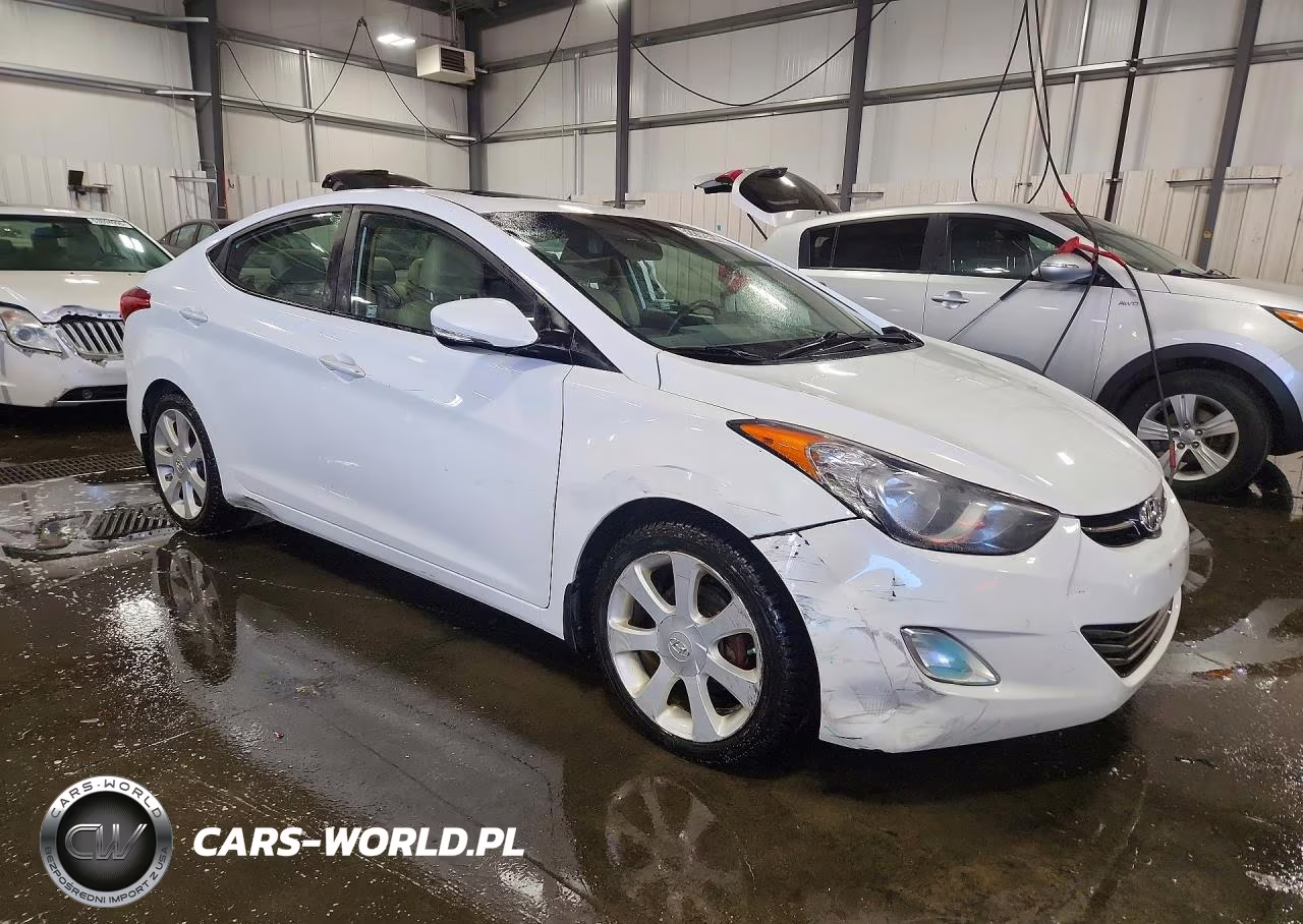2013 Hyundai Elantra Limited VIN:5NPDH4AE2DH212824 - 4