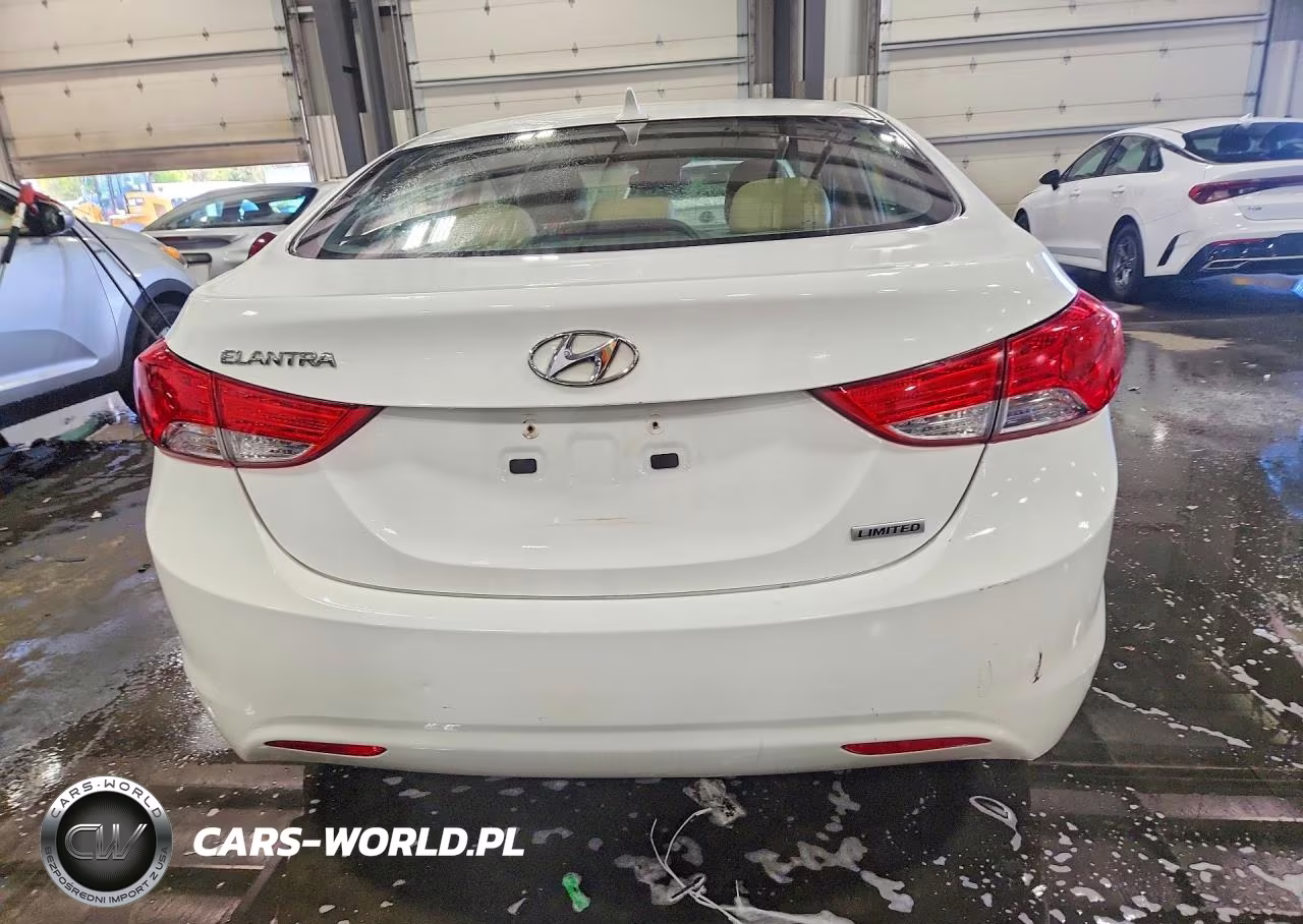 2013 Hyundai Elantra Limited VIN:5NPDH4AE2DH212824 - 6