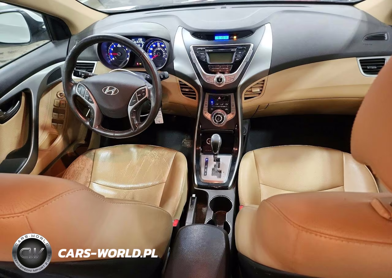2013 Hyundai Elantra Limited VIN:5NPDH4AE2DH212824 - 8