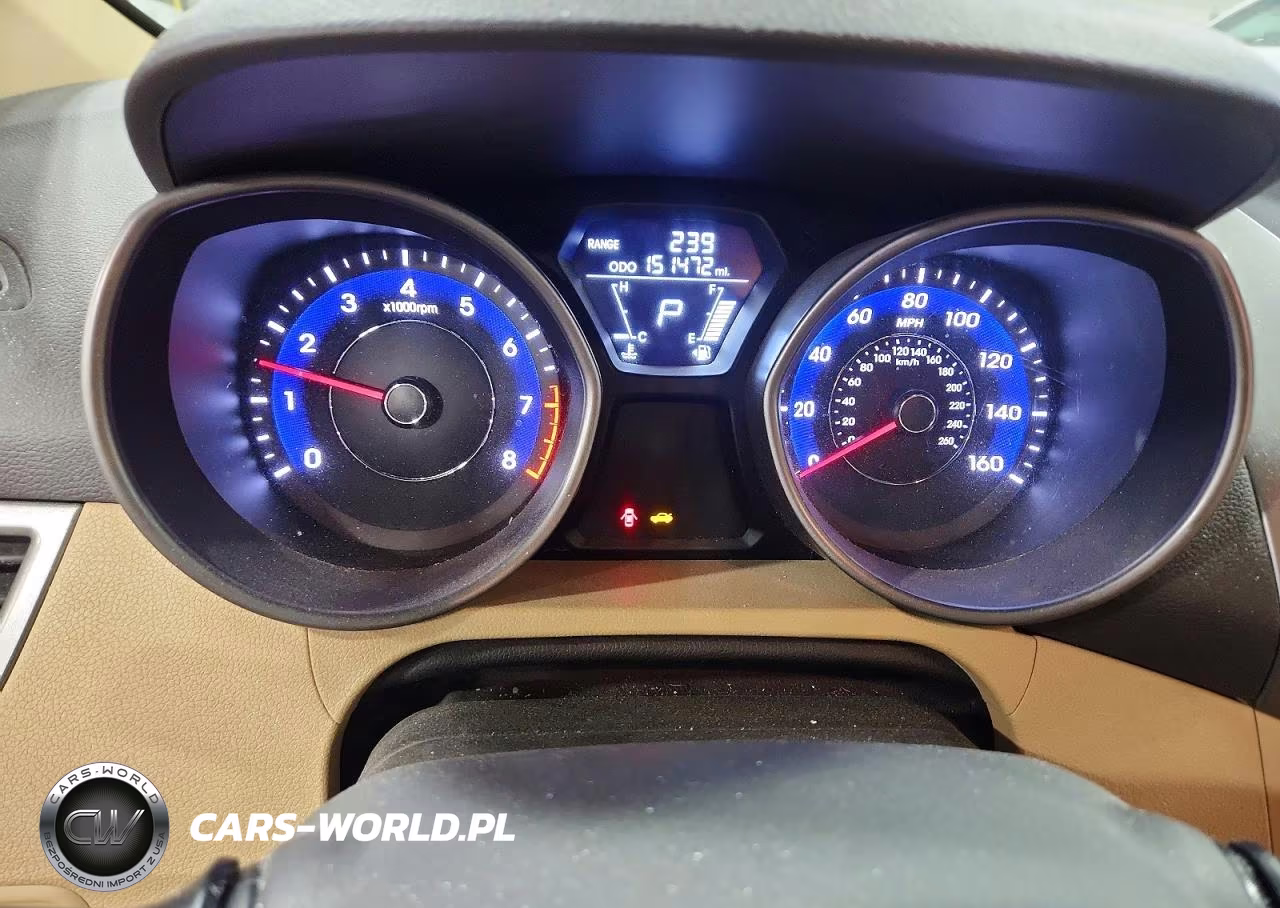 2013 Hyundai Elantra Limited VIN:5NPDH4AE2DH212824 - 9