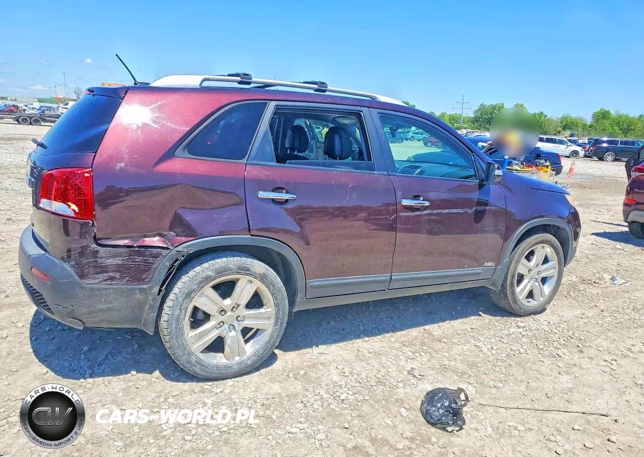 2011 Kia Sorento Lx VIN:5XYKTDA15BG186405 - 3