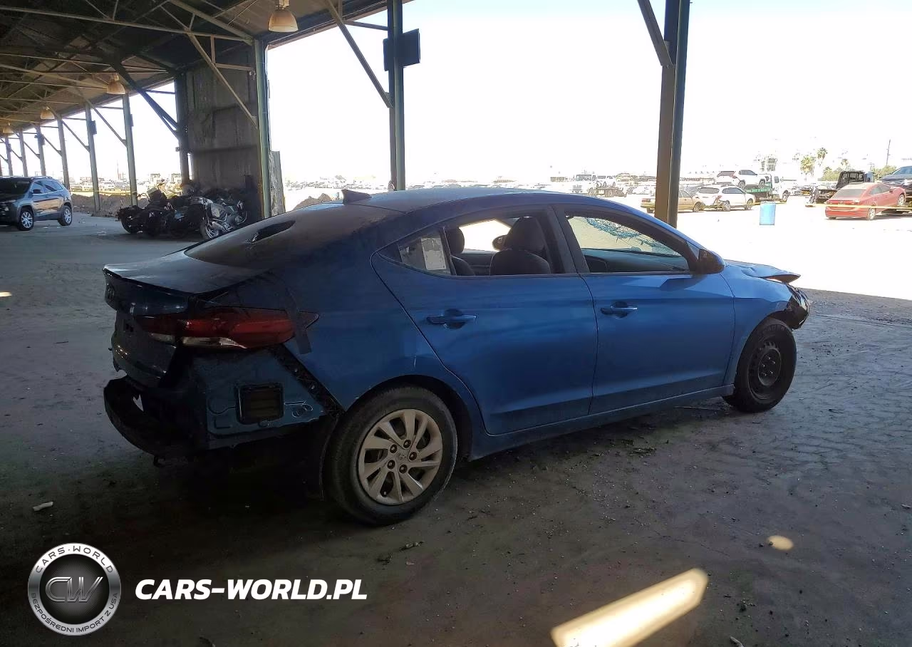 2017 Hyundai Elantra Se VIN:5NPD74LF2HH089542 - 3