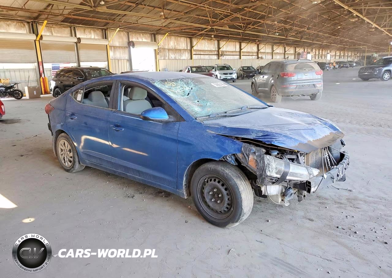 2017 Hyundai Elantra Se VIN:5NPD74LF2HH089542 - 4