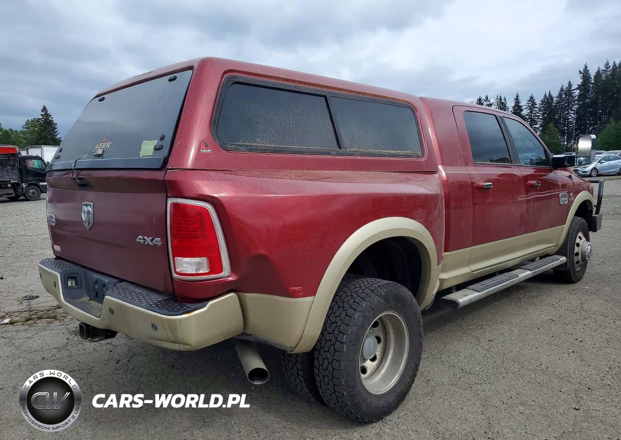 2014 Ram 3500 Longhorn VIN:3C63RRNL9EG285916 - 3