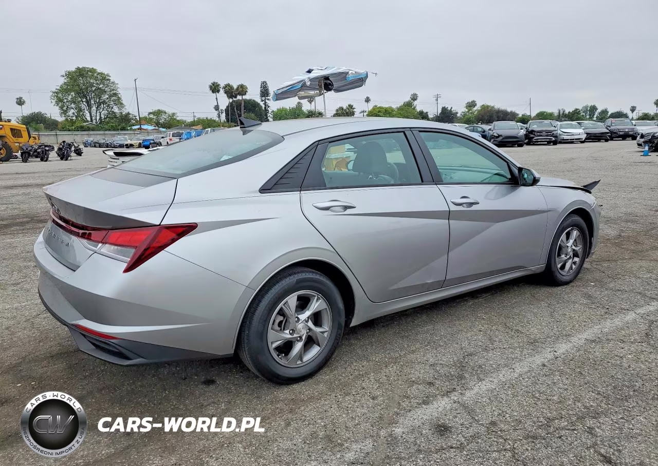 2021 Hyundai Elantra Se VIN:5NPLL4AG5MH014430 - 3