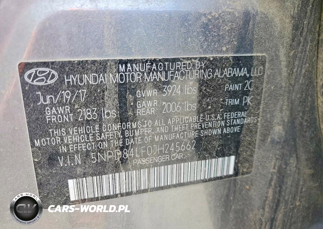 2018 Hyundai Elantra Sel VIN:5NPD84LF0JH245662 - 13