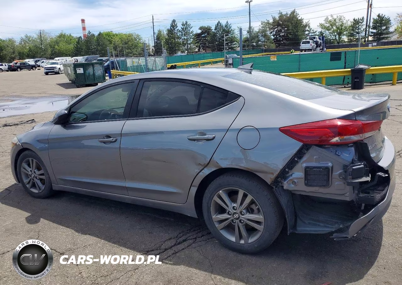 2018 Hyundai Elantra Sel VIN:5NPD84LF0JH245662 - 2