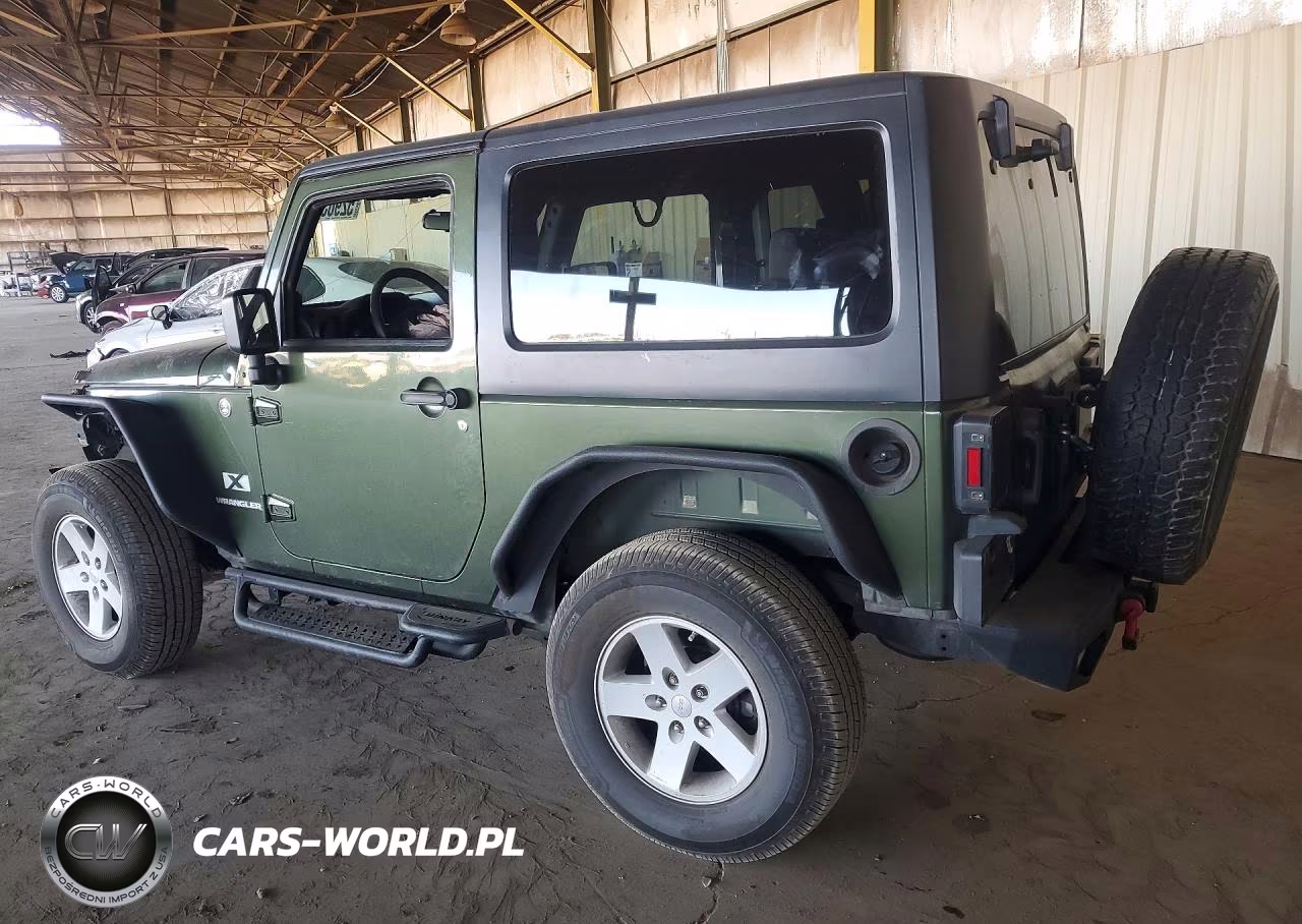 2009 Jeep Wrangler X VIN:1J4FA24139L725121 - 2