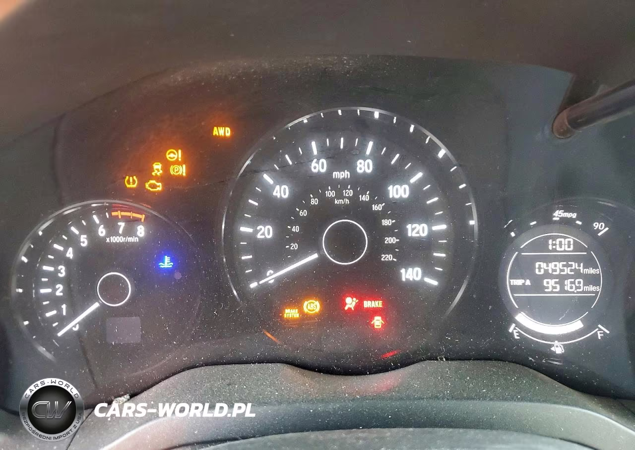 2016 Honda Hr-V Exl VIN:3CZRU6H79GM717837 - 9