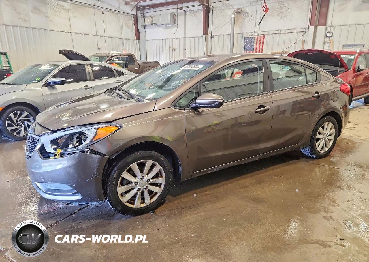2014 Kia Forte Lx VIN:KNAFX4A66E5123390 - 1