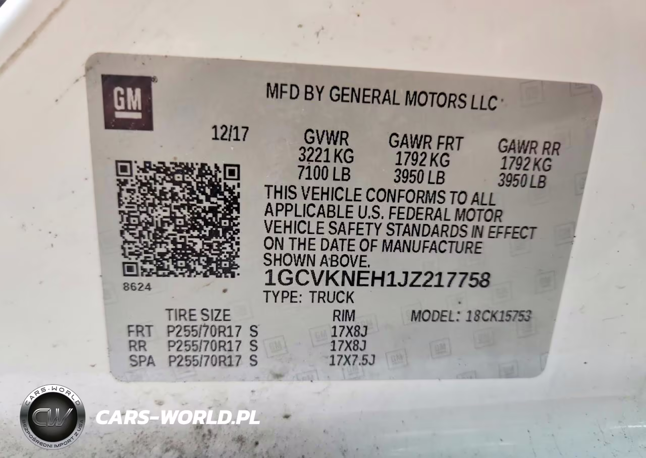 2018 Chevrolet Silverado K1500 VIN:1GCVKNEH1JZ217758 - 12