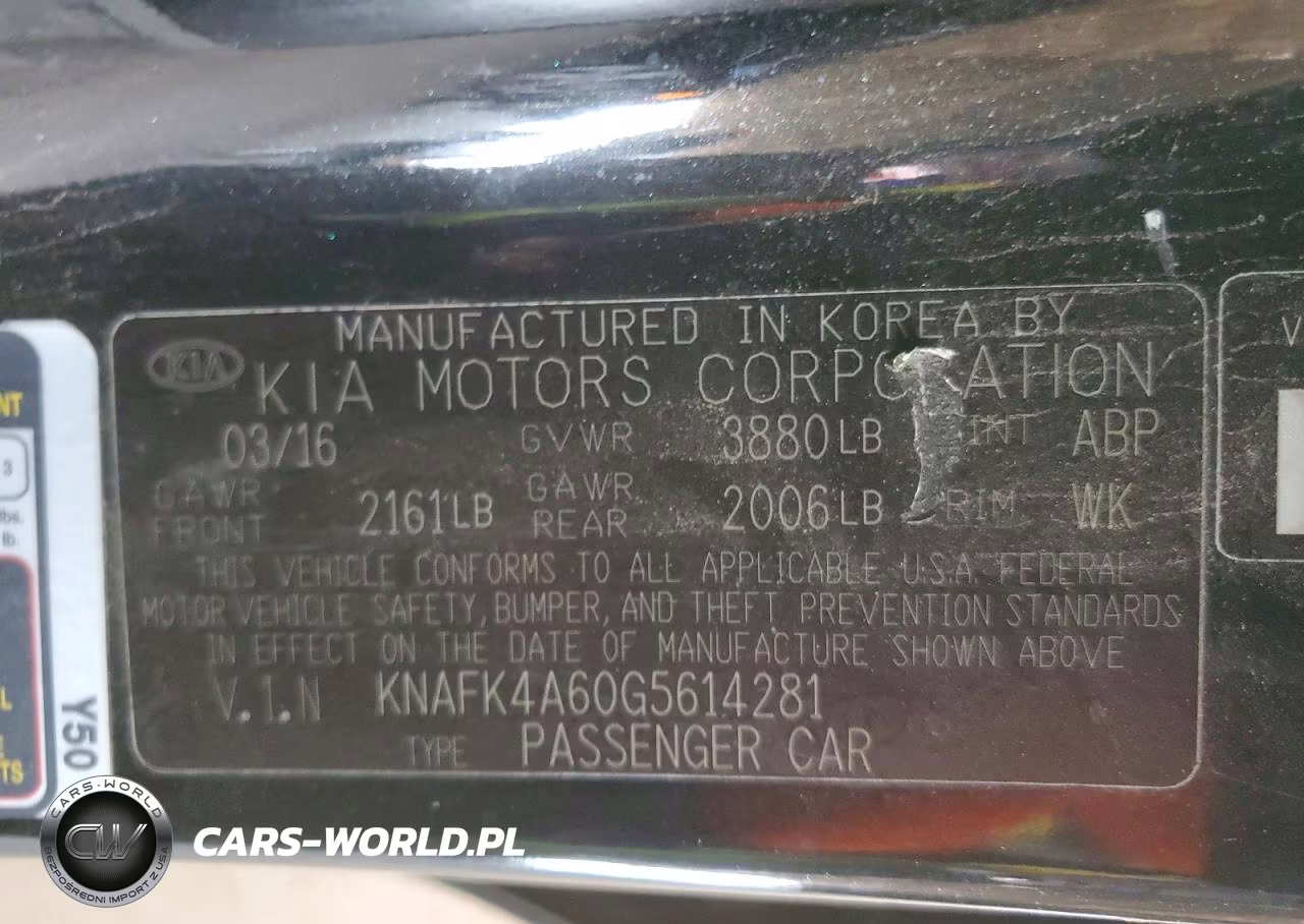 2016 Kia Forte Lx VIN:KNAFK4A60G5614281 - 12