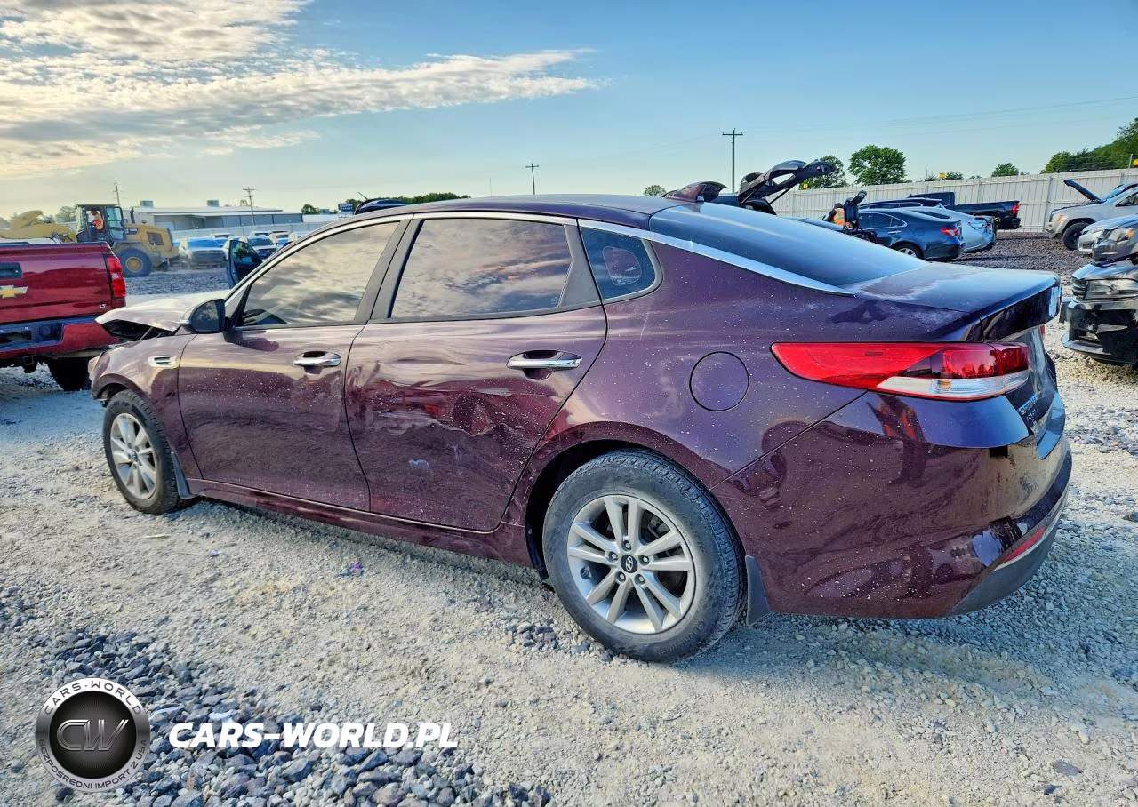 2016 Kia Optima Lx VIN:5XXGT4L30GG034788 - 2
