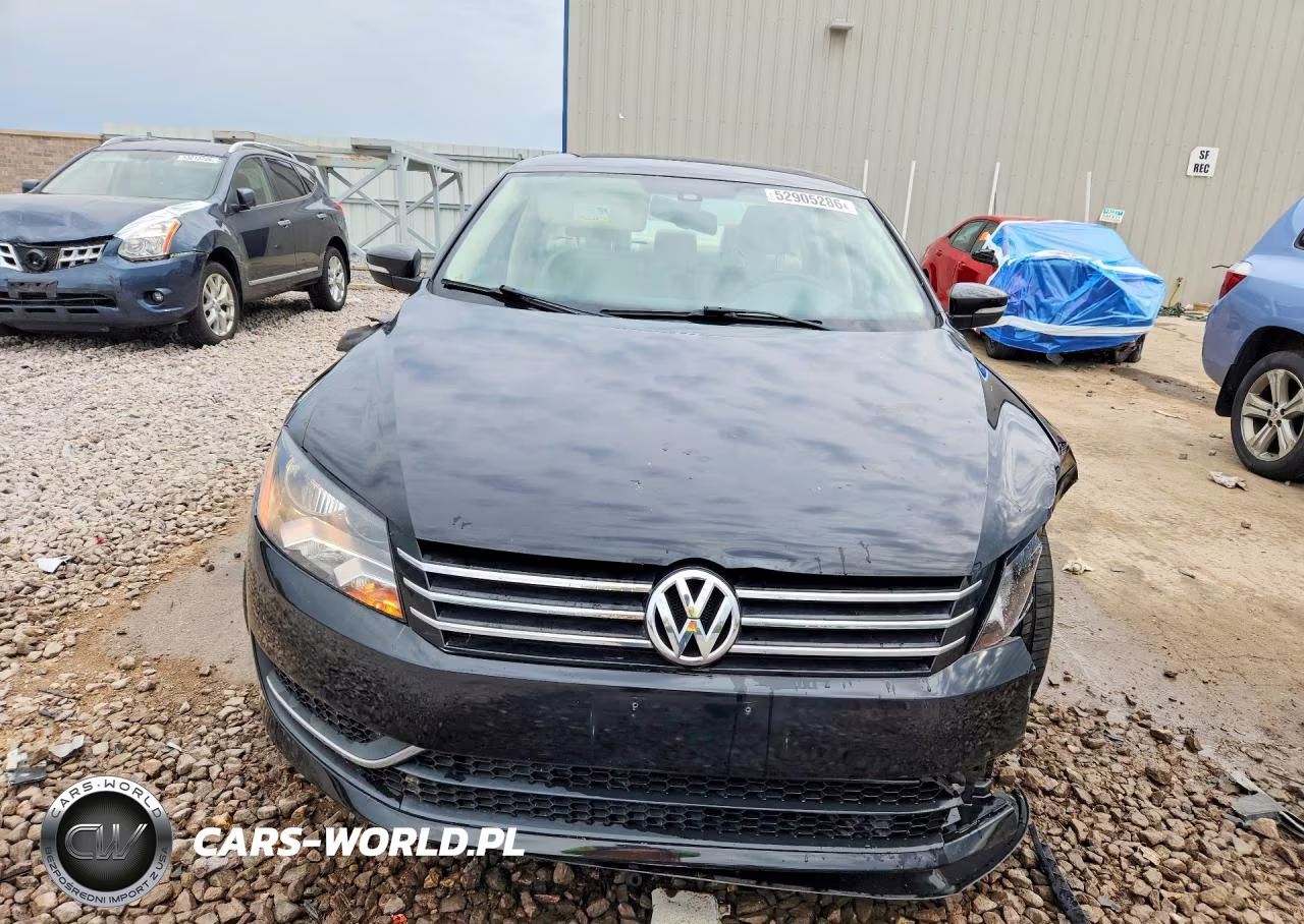2013 Volkswagen Passat Se VIN:1VWBP7A39DC053982 - 5