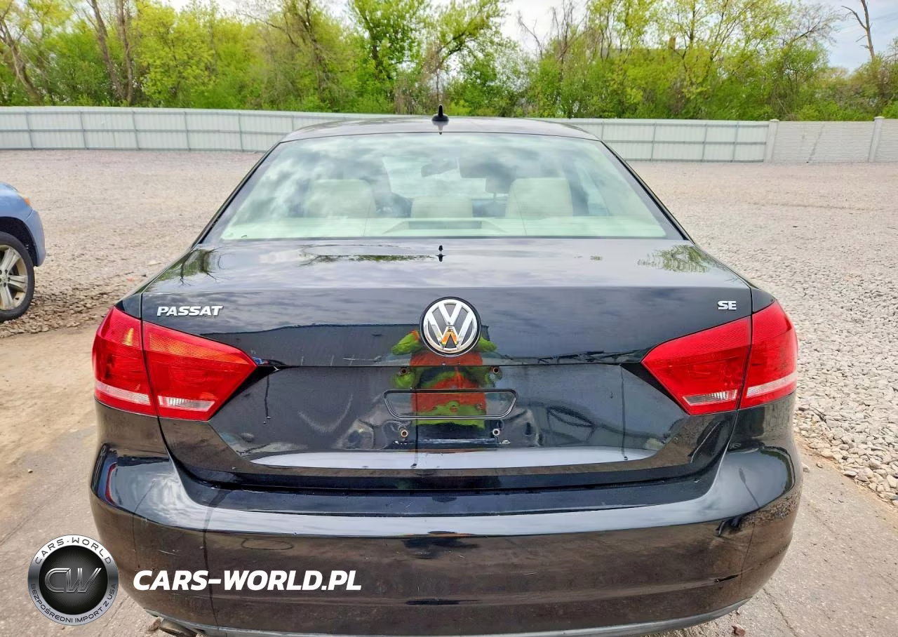 2013 Volkswagen Passat Se VIN:1VWBP7A39DC053982 - 6